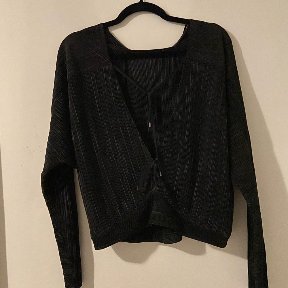 Zara open back top